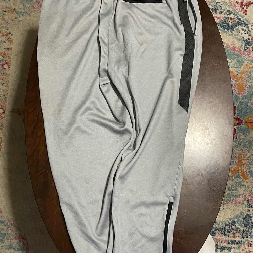Reebok Black and White Athletic Joggers - Picture 3 of 5